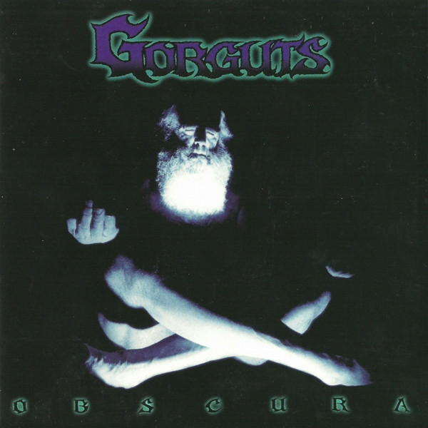 Obscura's album cover: A guy meditating